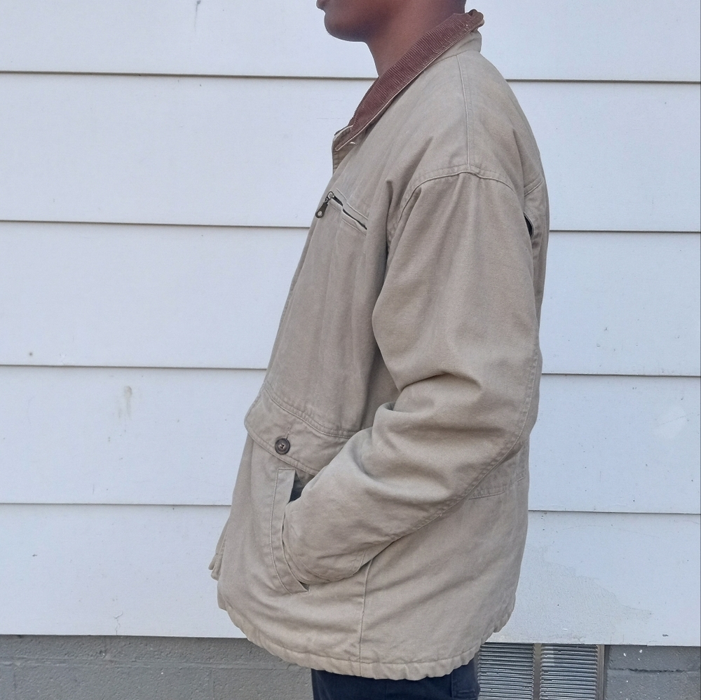 SOLD Vintage Wrangler Canvas Chore Coat - Picture 2 of 8